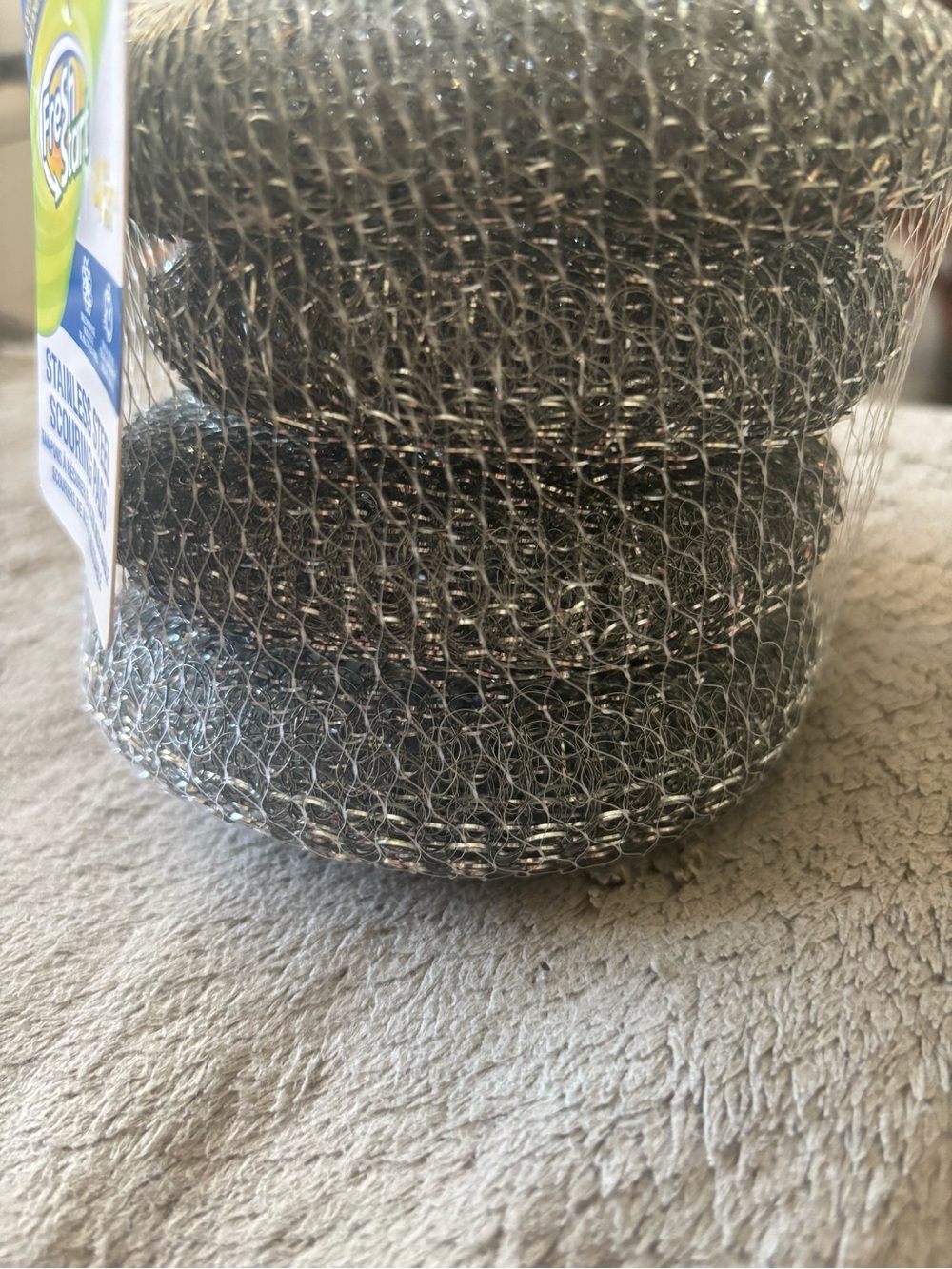 Stainless Steel Pot Scrubbers - Pack of 4